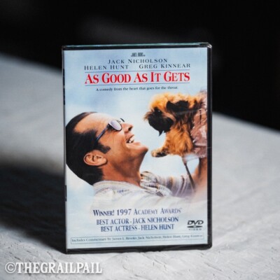 As Good as it Gets 1998 DVD Hunt Nicholson Widescreen Vintage Sealed