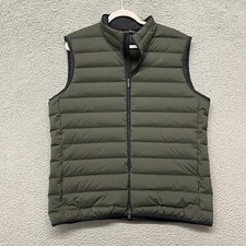 UBR Supersonic Vest Mens XL Green 800 Fits Goose Down Puffer Lightweight