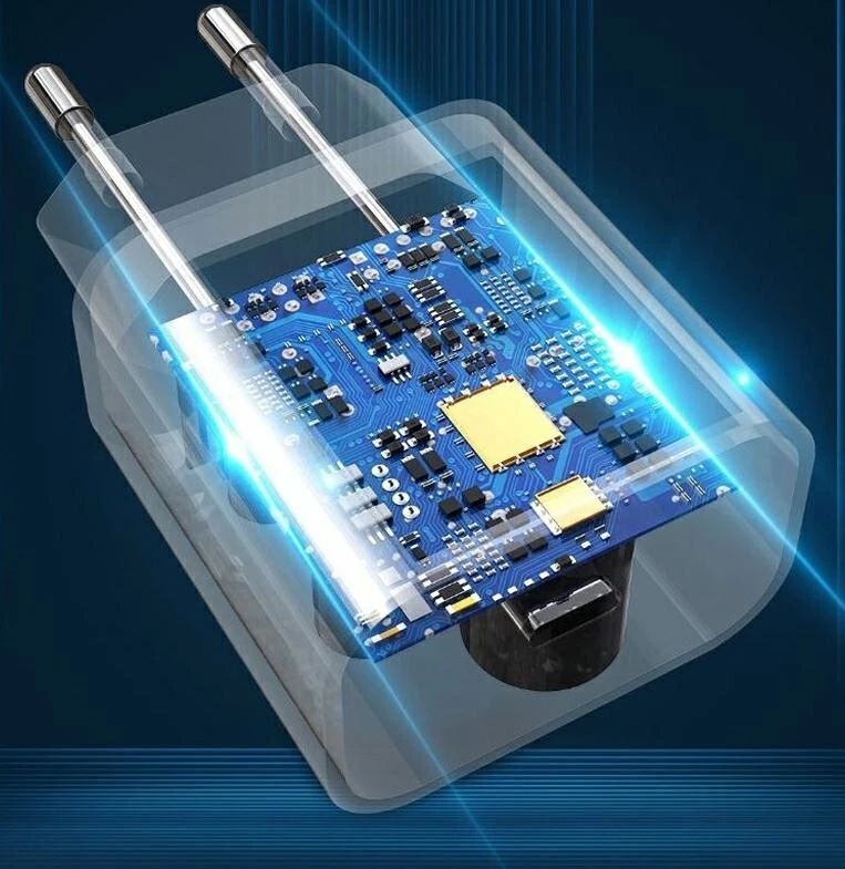 30W USB-C Ladegerät mit Kabel | Schnellladegerät Typ-C PD Netzteil SENDEM OG88 - Bild 4 von 4