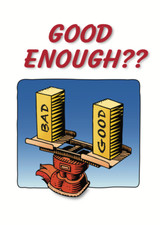 Good Enough Bible Gospel Tract Christian Leaflets Evangelism Victory B566