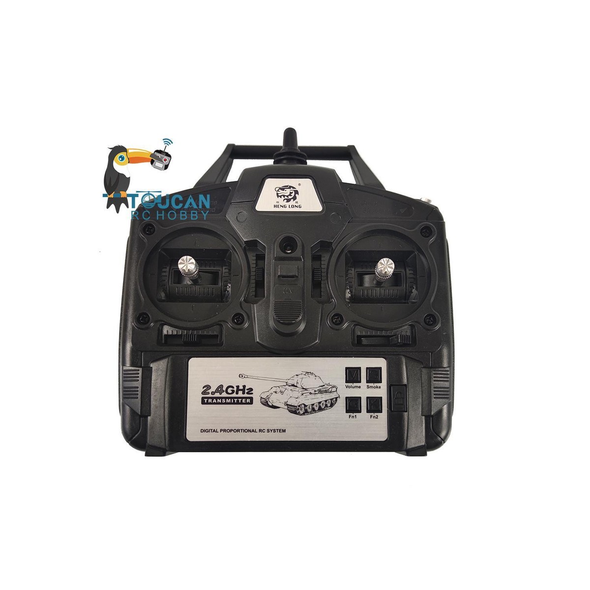 Henglong 2.4Ghz 7.0 Generation Transmitter DIY 1/16 RC Tank Main Board Bind Wire