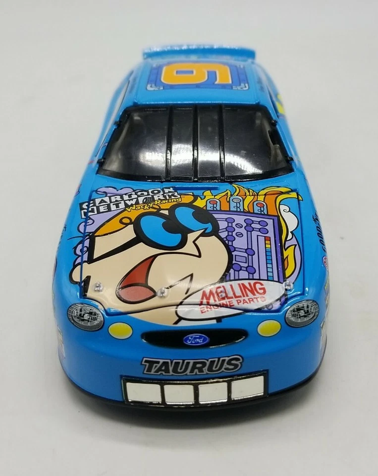 Action Wacky Racing JERRY NADEAU #9 Dexter's Lab NASCAR 1:24 Diecast 1999 en caja Foto 4 de 4