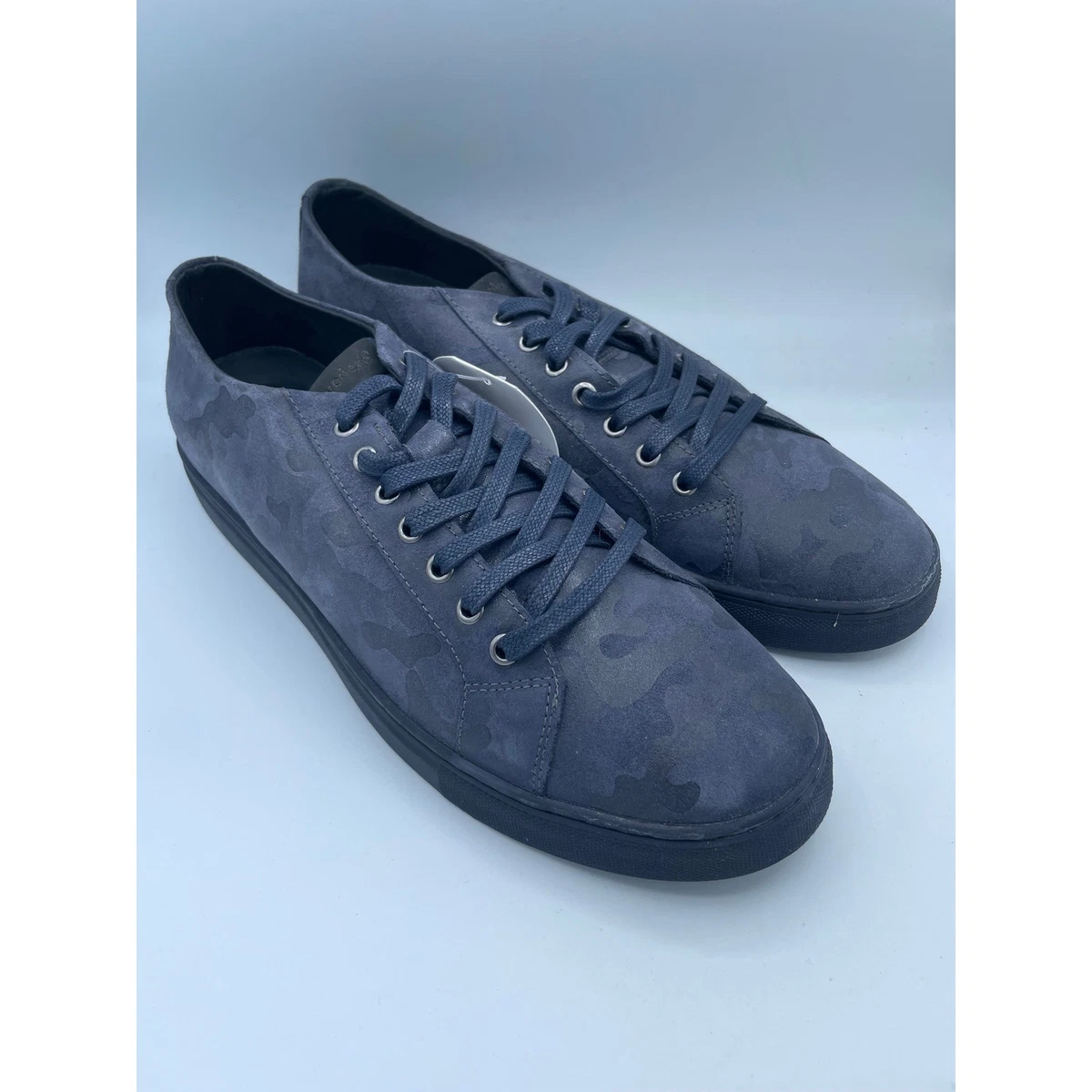 Belvedere Studio James Sneakers Size Men’s 10.5 D Blue White Leather Men main image 3