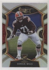 2020 Panini Select Concourse Silver Prizm Jedrick Wills #90 1hs9