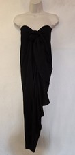 Black BEACH SARONG BEACH COVER UP SWIMSUIT COVER UP Bathing Suit PAREO