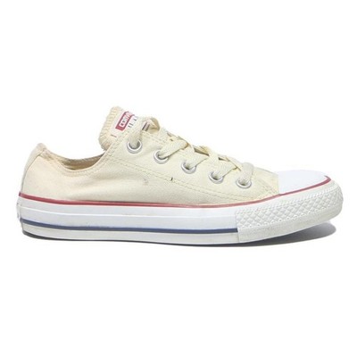 CONVERSE Chuck Taylor All Star Damen Sneaker Low Top Creme Canvas UK 4 Classic