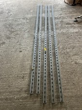 Heavy Duty Galvanised Slotted Channel 3m 41mm x 41mm NEW