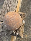 Original Civil War cluster Artillery Cannonball Iron Militaria 1861-65