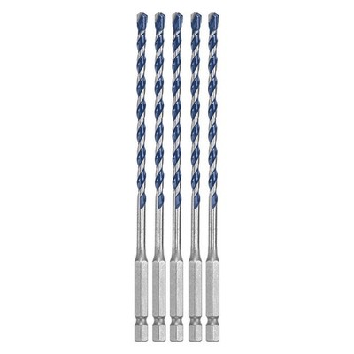 Bosch Hcbg0405t 4-Cutter Hammer Drill Bit 3/16'' X 6'' Hex Impact Ready ( 5 Pack )