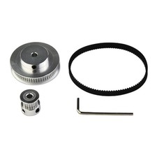 60Teeth 20Teeth 5mm GT2 Timing Belt Pulley Reduction 1:3 Belt Width 6mm For 3D P