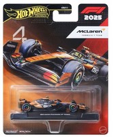 Hot Wheels Premium Formula 1 2025 Mclaren F1 Team (#4) Lando Norris JKD88