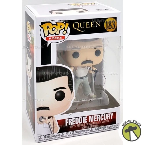 Funko POP Rocks Queen Freddie Mercury Radio Gaga 1985 Vinyl Figure