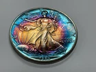 1989 American Silver Eagle 1oz MONSTER Bullseye 🎯 🌈 Toning Toned Toner Rainbow