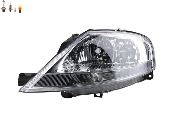 Scheinwerfer Passend FüR Citroen C3 02/2002 - Links Fahrerseite Mit Leuchtmittel-image