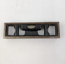 Starrett No. 132 4" Bench Level 3 Bubble Woodworking Machinist Tool