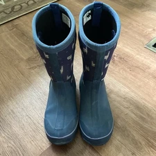 Llama Waterproof Rain/Snow Boot Similar To Bogs Blue Size 2