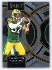 2023 Panini Select #118 Carrington Valentine Green Bay Packers