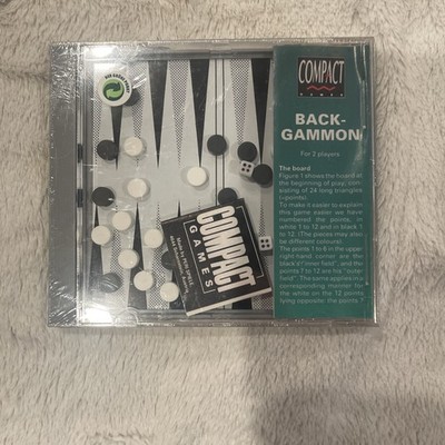 Back Gammon Game Table For 2 Player Compact Games