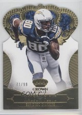 2013 Panini Crown Royale Gold Die-Cut Crown 71/99 Malcom Floyd #60 0a6