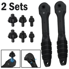 2 in 1 Drill Chuck Ratchet Spanner Key Drill Chuck Ratchet Wrench Tool 2 Sets