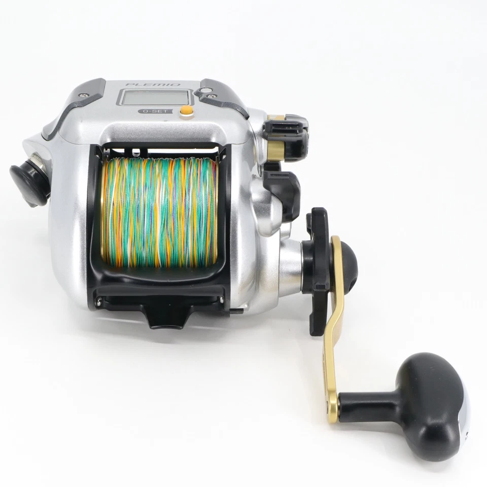 Carrete eléctrico Shimano PLEMIO 3000 con cable de alimentación nuevo probado gran juego de JAPÓN Foto 4 de 4