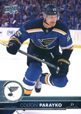 2017-18 Upper Deck #405 Colton Parayko - HKY