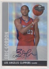 2008-09 Topps Co-Signers Rookie Silver Hyper 3/10 Eric Gordon #107 Auto 4l6
