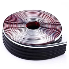 Chrome Side Body Trim Molding Replacement Compatible with 1988-1998 Chevy GMC 