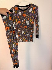 Little Sleepies Halloween pajama set kids Size 12/14