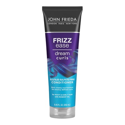 John Frieda Frizz Ease Dream Curls Conditioner, Hydrates and Defines Curly, Wavy