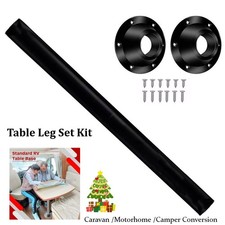 Island Table Leg Set Kit - Caravan / Motorhome / Horsebox / Camper Conversion UK