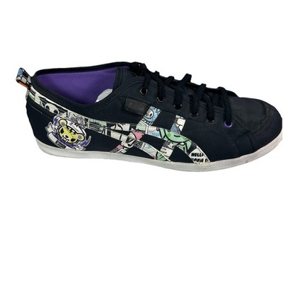 Asics Onitsuka Tiger x Tokidoki Womens Size 10 Seck Quartz Lo Holiday 2010 Black