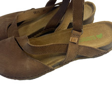 Sandali El Naturalista Vegan Marrone Slingback Marrone Donna 37 Sostenibili Outdoor