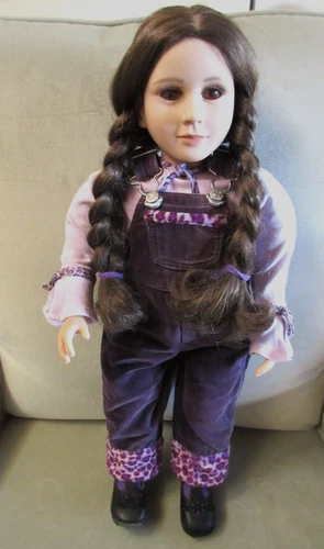My Twinn 2003 Audrey  23” w Brown Hair, Brown Eyes, Light Skin - All Original
