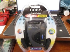 2001 Coby CX-D60 AM FM Cassette Player Stereo New In Package NOS Sealed