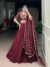 Attractive Designer Rangoli Crush Lehenga Choli With Dupatta For Wedding Wear
