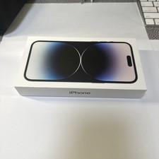 Apple iPhone 14 Pro Max 128gb A2651 Space Blk BOX ONLY NO ACCESSORIES