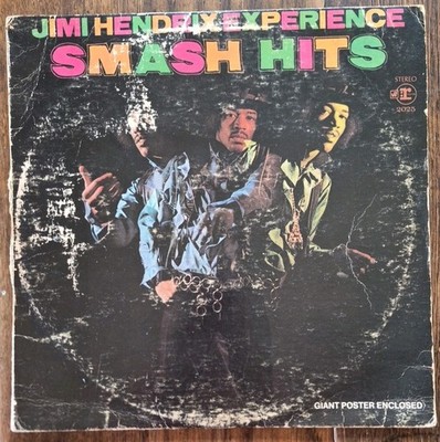 JIMI HENDRIX EXPERIENCE - Smash Hits 1969.   Classic Rock Reprise LP Vinyl