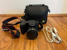 Canon PowerShot SX420 IS 20.0 MP Digital Camera - Black