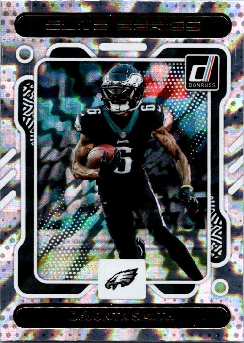2023 Donruss #ES-17 DeVonta Smith Elite Series Insert Card Philadlephia Eagles