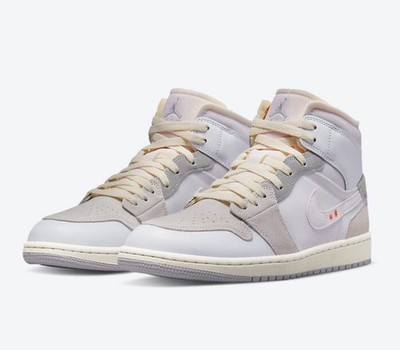 Nike Air Jordan 1 Mid SE Craft Inside Out Herren Schuhe Gr. 45 NEU DM9652-100