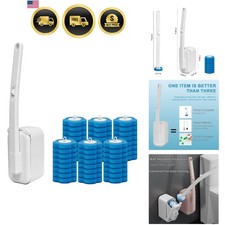 Toilet Cleaner Refill Pads 48 Count Disposable Toilet Wand Refills Bathroom S...