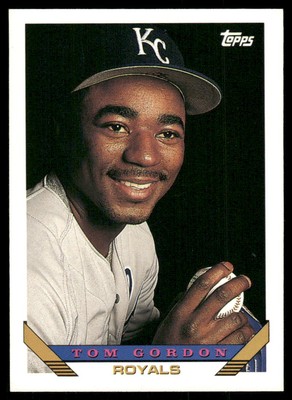 1993 Topps #611 Tom Gordon Kansas City Royals Baseball Card | eBay