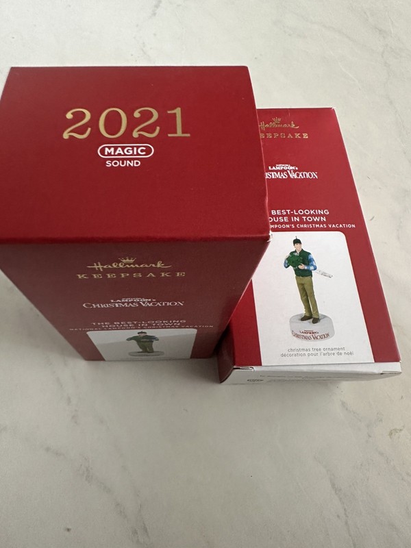 Hallmark Christmas Vacation Keepsake (2x 2020 & 2x 2021)