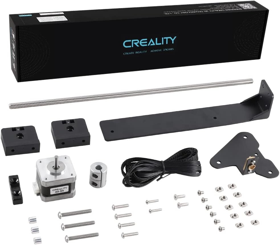Creality 3D Official Printer Ender 3 Dual Z-axis Upgrade Kit with Lead Black 