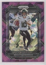 2022 Panini Prizm Purple Ice Prizm 207/225 Braxton Berrios #227 06qf