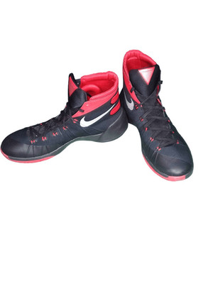 Nike Hyperdunk Black Red Men Basketball Shoes Sneakers 749561-006   Size 16