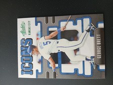 2021 Panini Absolute #I-14 George Brett Icons Green