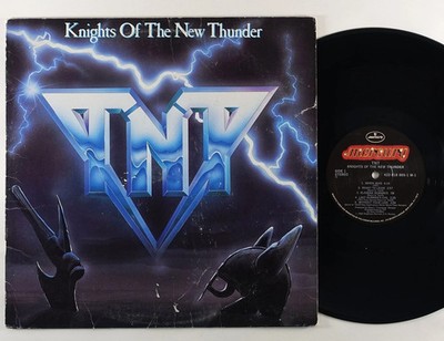 TNT    Knights of the New Thunder 1984 Mercury Vinyl VG+