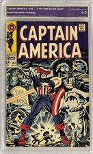 CAPTAIN AMERICA #107 SVG 4.0 KEY 1ST APPEARANCE OF DOCTOR FAUSTUS 😃